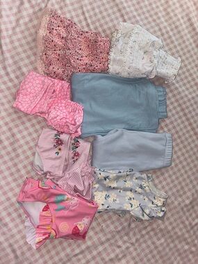 Mixed Girls Clothing Set -  Assorted Swimsuits, Skirts, &  Sweatpants